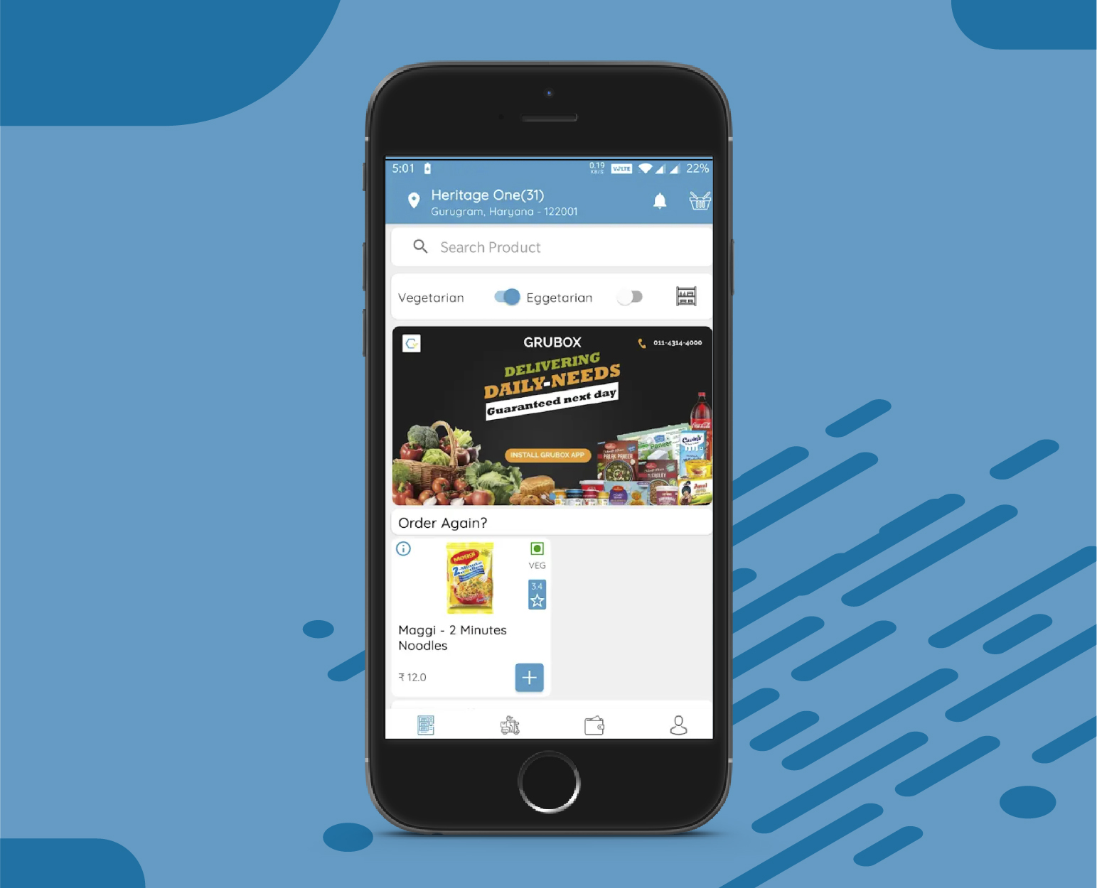 Grocery Order & Delivery App